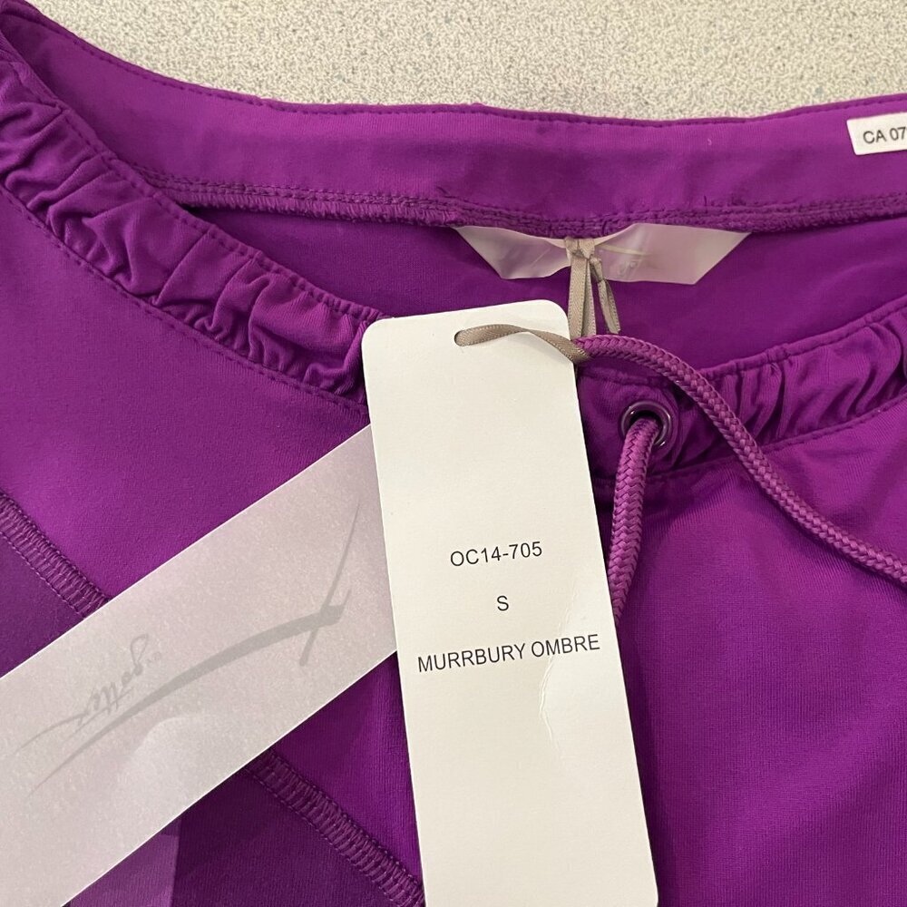x by Gottex Women's Murrbury Ombre Activewear Nylon Top - NWT - Picture 6 of 8